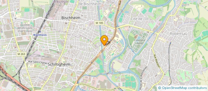 localisation de l'entreprise MONSIEUR ISMET KARABASAN  SCHILTIGHEIM