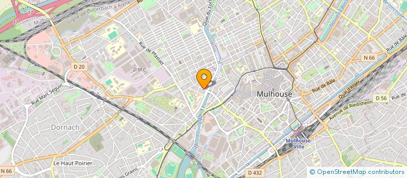 localisation de l'entreprise MONSIEUR ISMET YILMAZ  MULHOUSE