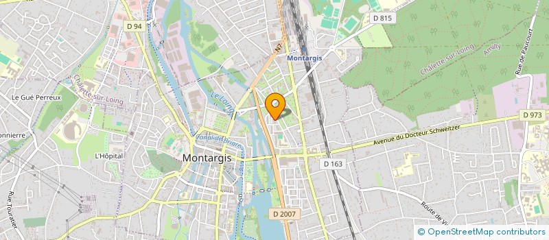 localisation de l'entreprise MONSIEUR ISMO LASNAR à MONTARGIS