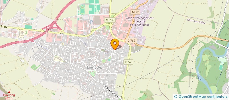 localisation de l'entreprise MONSIEUR ISNARD ARTHEIN  LEMPDES