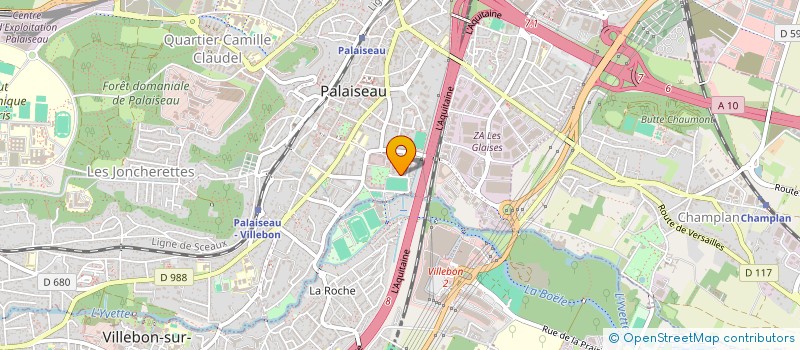 localisation de l'entreprise MONSIEUR ISONGO NGENDE BOLUKA à PALAISEAU
