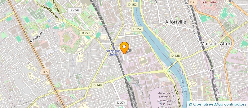 localisation de l'entreprise MONSIEUR ISOOP BAWA à VITRY-SUR-SEINE