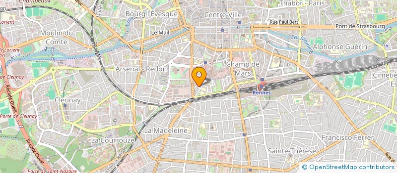 localisation de l'entreprise MONSIEUR ISOUMAILA SAMAKE  RENNES