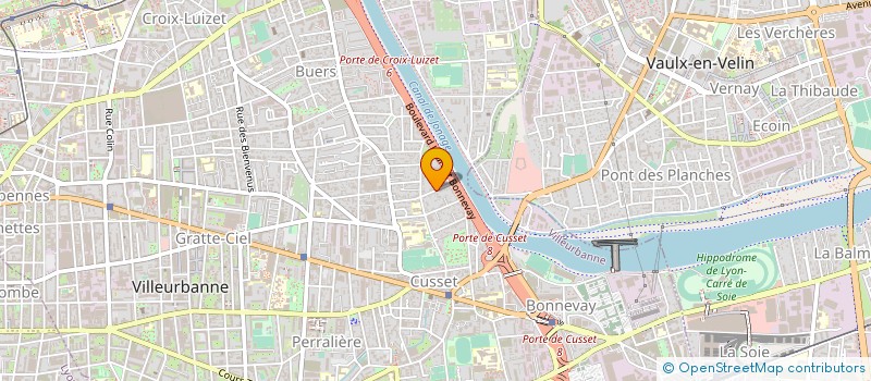 localisation de l'entreprise MONSIEUR ISRAEL ALLIEL  VILLEURBANNE