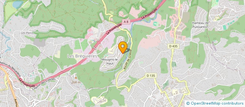 localisation de l'entreprise MONSIEUR ISRAEL KAMKHADJI  MOUGINS