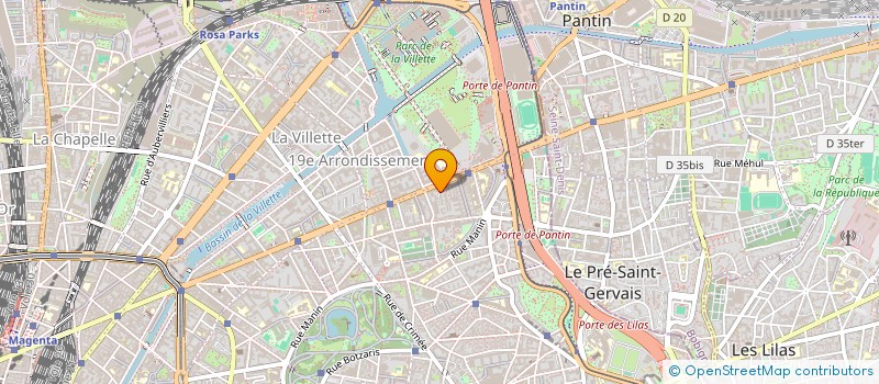 localisation de l'entreprise MONSIEUR ISRAEL KLEIN  PARIS