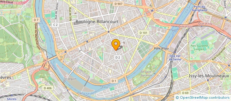 localisation de l'entreprise MONSIEUR ISRAEL ROGER ROBINE  BOULOGNE-BILLANCOURT