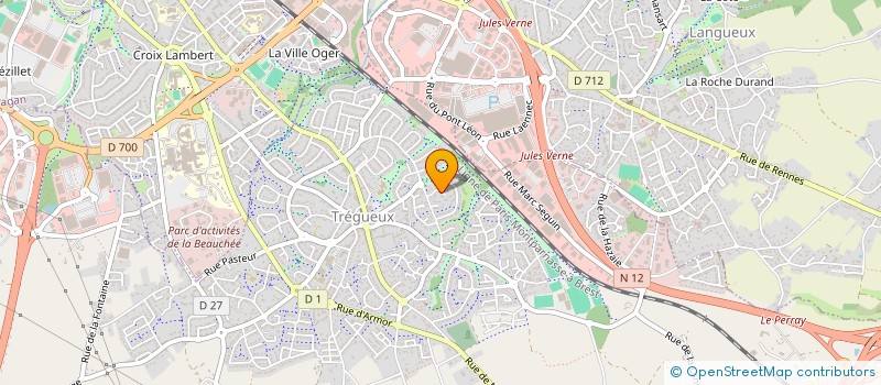 localisation de l'entreprise MONSIEUR ISRAEL SIVI  TREGUEUX