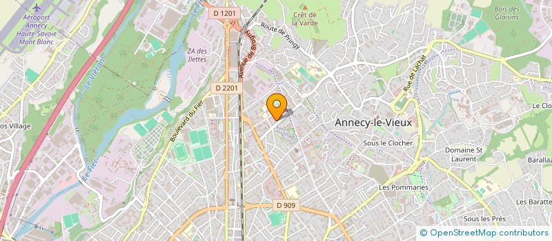 localisation de l'entreprise MONSIEUR ISRAFIL KILINC à ANNECY
