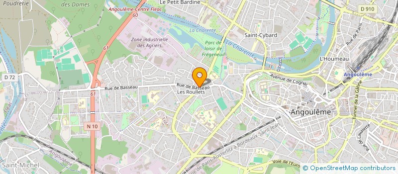 localisation de l'entreprise MONSIEUR ISRAR KHAN ATAL à ANGOULEME