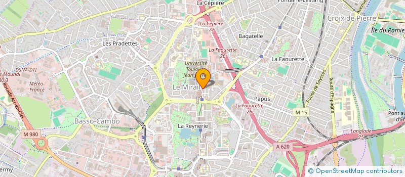 localisation de l'entreprise MONSIEUR ISSA ABDERRAHMANE à TOULOUSE