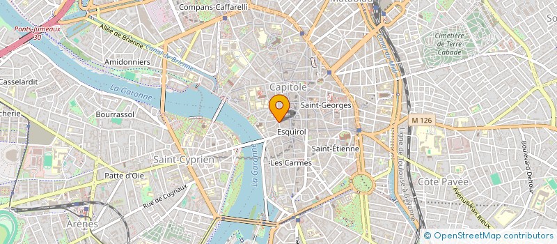 localisation de l'entreprise MONSIEUR ISSA ABDRAMANE MAHAMAT  TOULOUSE