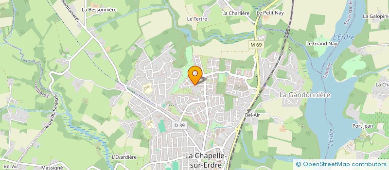 localisation de l'entreprise MONSIEUR ISSA ADOUM HISSEIN  LA CHAPELLE-SUR-ERDRE