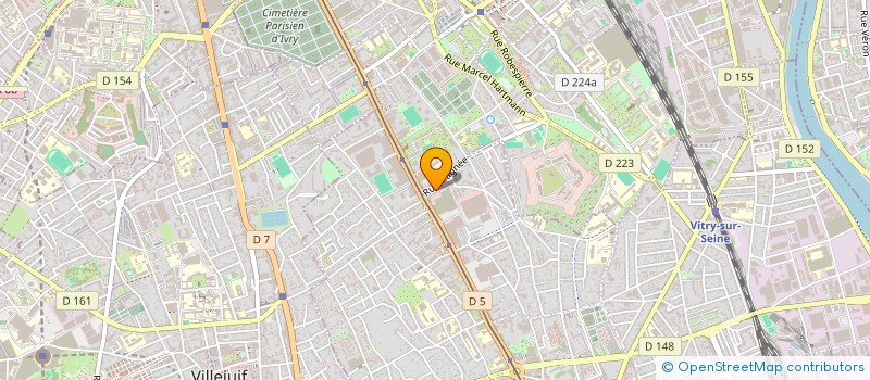 localisation de l'entreprise MONSIEUR ISSA BA  VITRY-SUR-SEINE
