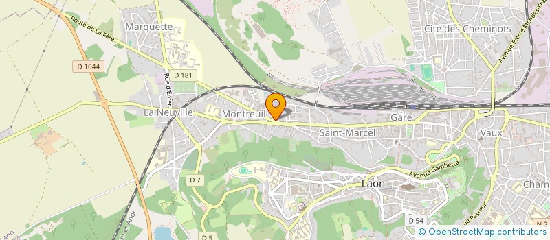 localisation de l'entreprise MONSIEUR ISSA BALLO à LAON