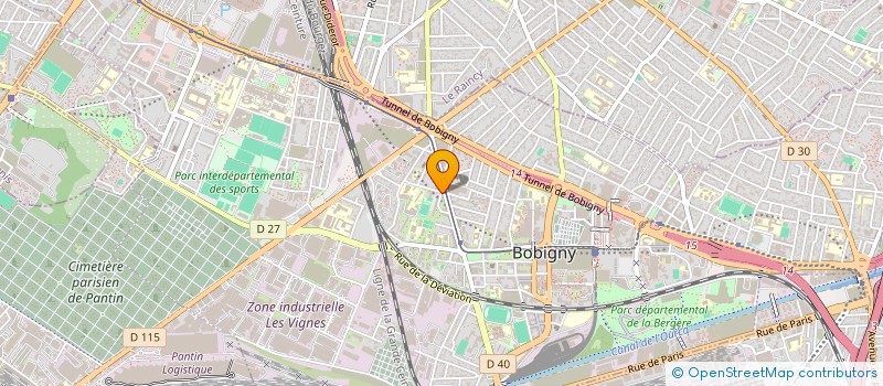 localisation de l'entreprise MONSIEUR ISSA BAMBA à BOBIGNY