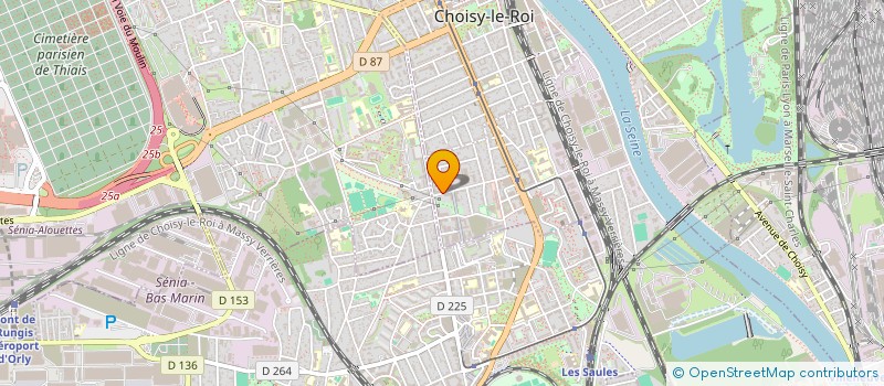 localisation de l'entreprise MONSIEUR ISSA BENGALY  CHOISY-LE-ROI