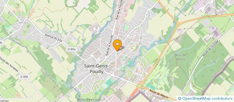 localisation de l'entreprise MONSIEUR ISSA CAMARA à SAINT-GENIS-POUILLY