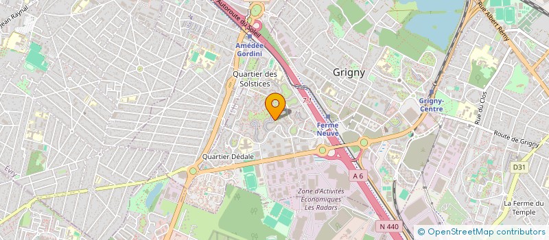 localisation de l'entreprise MONSIEUR ISSA CISSE à GRIGNY