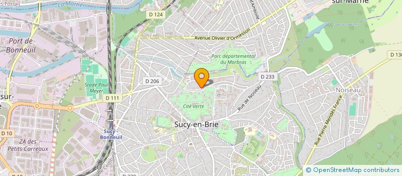 localisation de l'entreprise MONSIEUR ISSA COULIBALY  SUCY-EN-BRIE