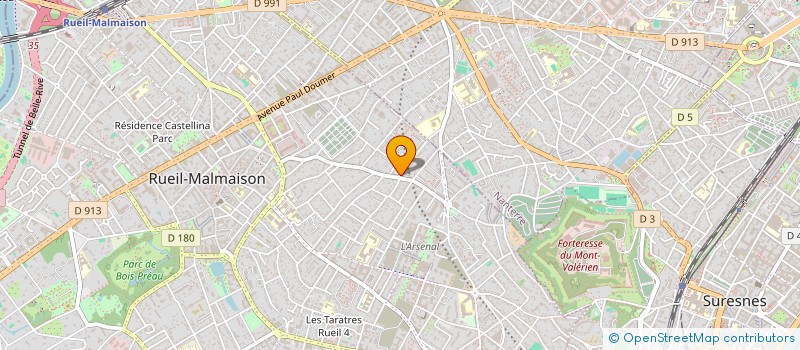 localisation de l'entreprise MONSIEUR ISSA COULIBALY à RUEIL-MALMAISON