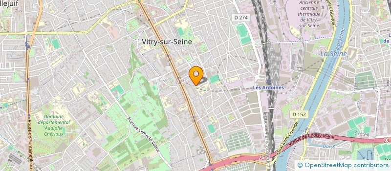 localisation de l'entreprise MONSIEUR ISSA DANSOGO à VITRY-SUR-SEINE