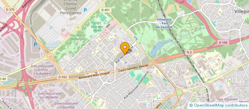 localisation de l'entreprise MONSIEUR ISSA DIAGNE à AULNAY-SOUS-BOIS