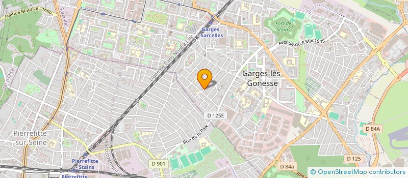 localisation de l'entreprise MONSIEUR ISSA DIAKITE  GARGES-LES-GONESSE