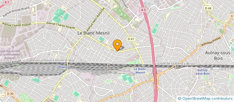 localisation de l'entreprise MONSIEUR ISSA DIAMOYE à LE BLANC-MESNIL