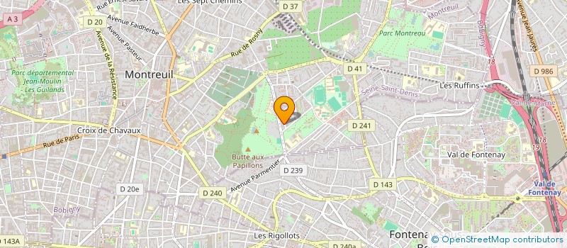 localisation de l'entreprise MONSIEUR ISSA DIARRA à MONTREUIL