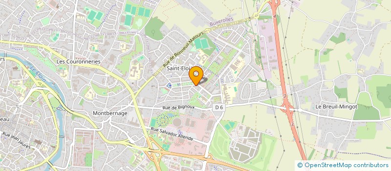 localisation de l'entreprise MONSIEUR ISSA DIARRA à POITIERS