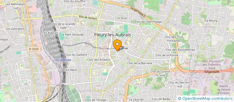 localisation de l'entreprise MONSIEUR ISSA DIARRA à FLEURY-LES-AUBRAIS