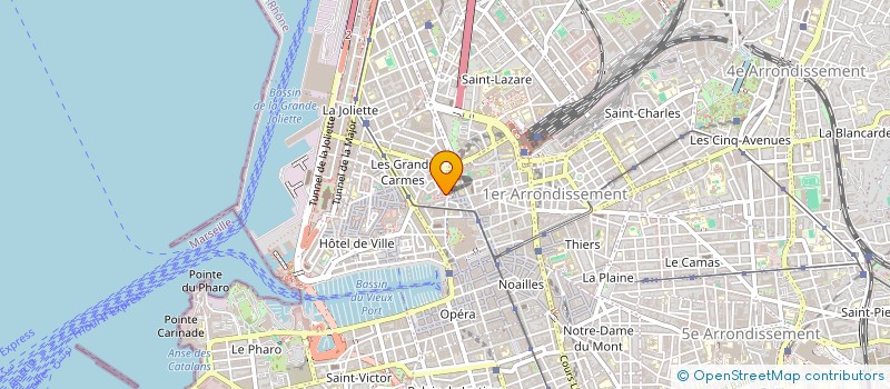 localisation de l'entreprise MONSIEUR ISSA DIOP à MARSEILLE