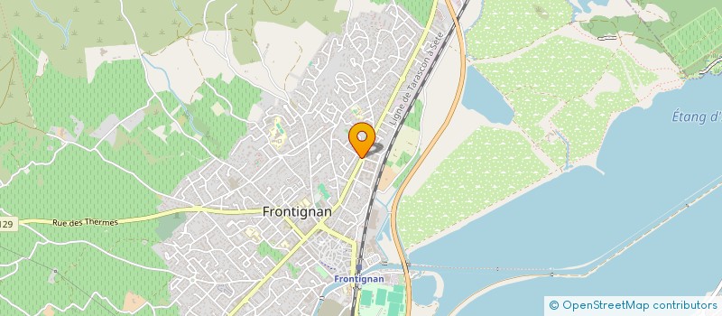 localisation de l'entreprise MONSIEUR ISSA GASSAMA à FRONTIGNAN