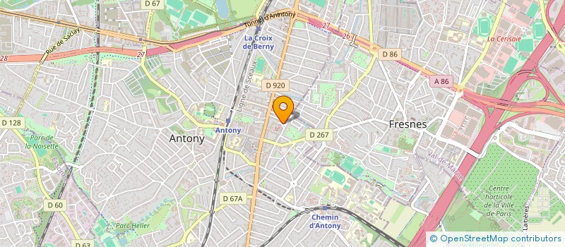 localisation de l'entreprise MONSIEUR ISSA GHADIR à ANTONY
