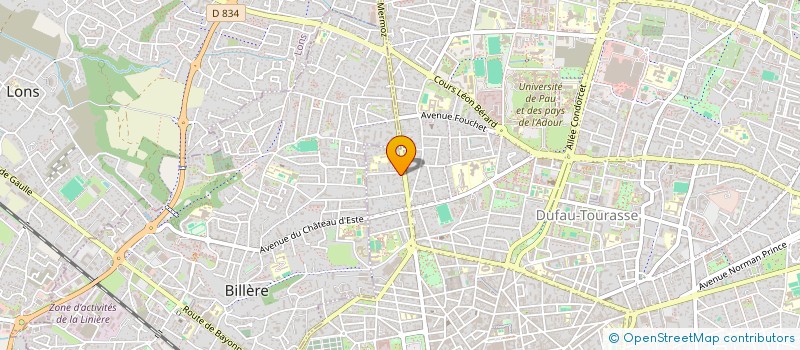 localisation de l'entreprise MONSIEUR ISSA HUSSAIN KASSIM à PAU