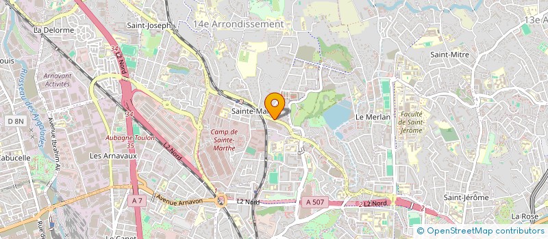 localisation de l'entreprise MONSIEUR ISSA HUSSEIN à MARSEILLE