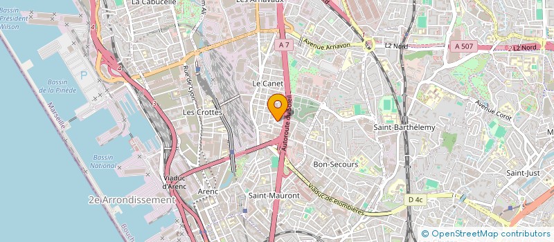 localisation de l'entreprise MONSIEUR ISSA IBRAHIM  MARSEILLE