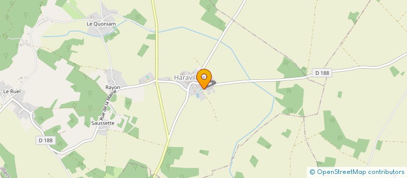 localisation de l'entreprise MONSIEUR ISSA ISSA  HARAVILLIERS