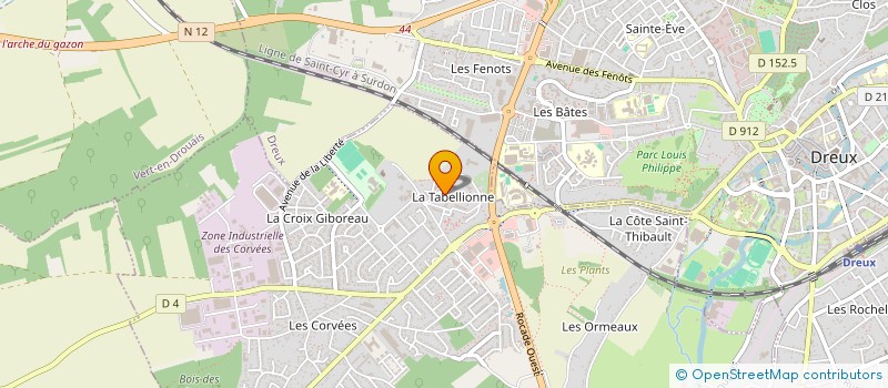 localisation de l'entreprise MONSIEUR ISSA JAFARI à VERNOUILLET
