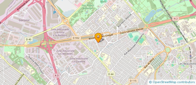 localisation de l'entreprise MONSIEUR ISSA KAMARA à AULNAY-SOUS-BOIS