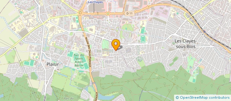 localisation de l'entreprise MONSIEUR ISSA KANOUTE  PLAISIR