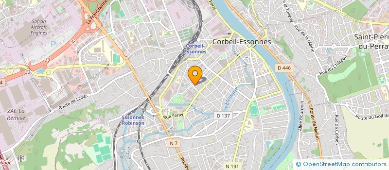 localisation de l'entreprise MONSIEUR ISSA KANTE à CORBEIL-ESSONNES