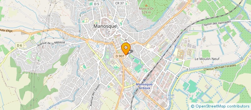 localisation de l'entreprise MONSIEUR ISSA KEITA à MANOSQUE