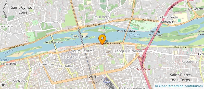 localisation de l'entreprise MONSIEUR ISSA KEITA  TOURS