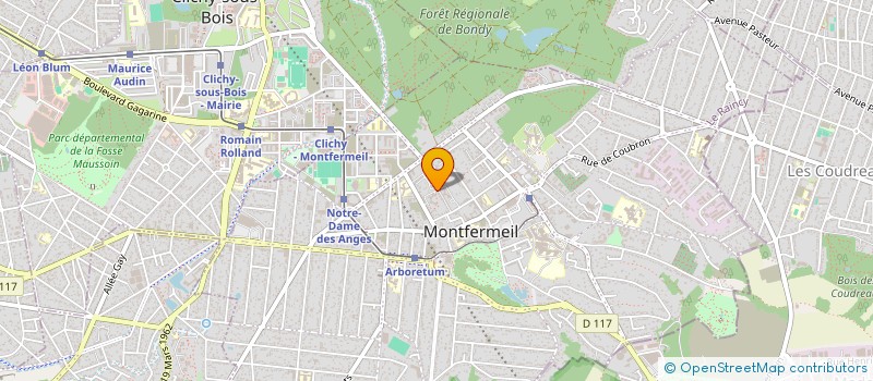 localisation de l'entreprise MONSIEUR ISSA KONATE à MONTFERMEIL