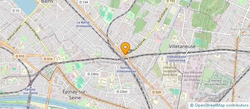 localisation de l'entreprise MONSIEUR ISSA KONE  DEUIL LA BARRE