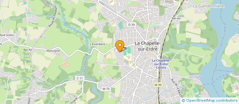 localisation de l'entreprise MONSIEUR ISSA MAHAMAT TAHIR  LA CHAPELLE-SUR-ERDRE