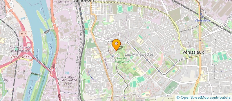 localisation de l'entreprise MONSIEUR ISSA MBAE SAID  VENISSIEUX