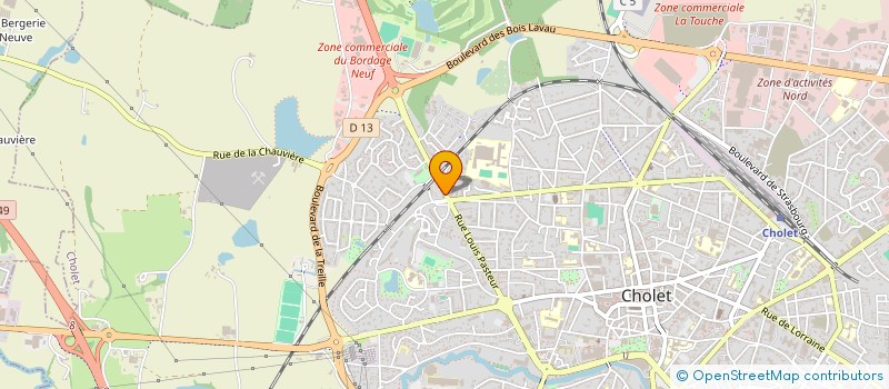localisation de l'entreprise MONSIEUR ISSA MOHAMED ALI à CHOLET